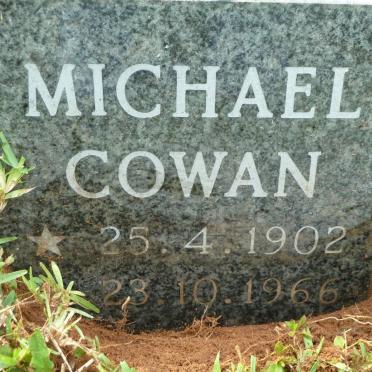 COWAN Michael 1902-1966