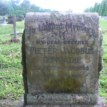 CONRADIE Pieter Jacobus 19?3-1963