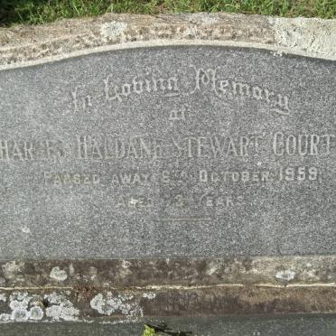 COURTNEY Charles Haldane Stewart -1959