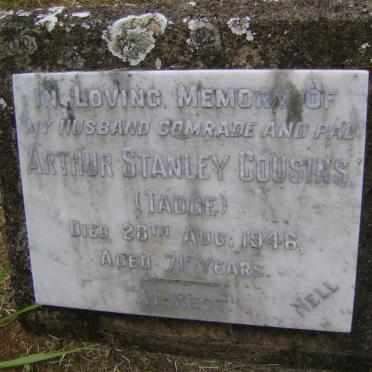 COUSINS Arthur Stanley -1946