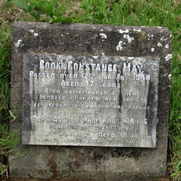 COOK Arthur John -1943 &amp; Constance May -1940