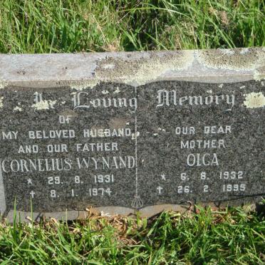 COETZEE Cornelius Wynand 1931-1974 &amp; Olga 1932-1995