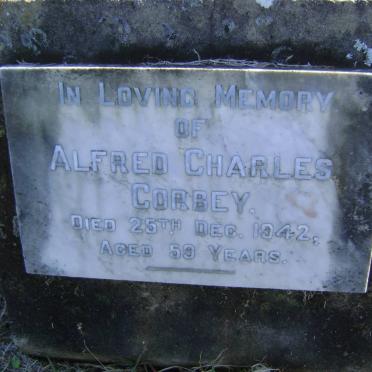 CORBEY Alfred Charles -1942