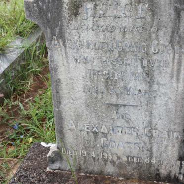 COATS Alexander Craig -1956 &amp; Alice -1914