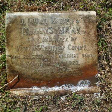 COOPER Gladys Mary -1922