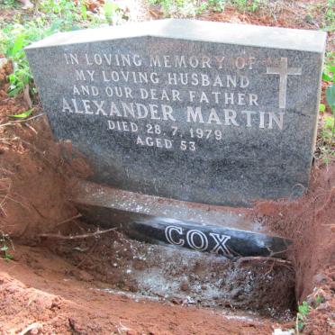 COX Alexander Martin -1979