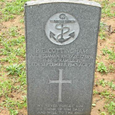 COTTINGHAM P.E. -1943