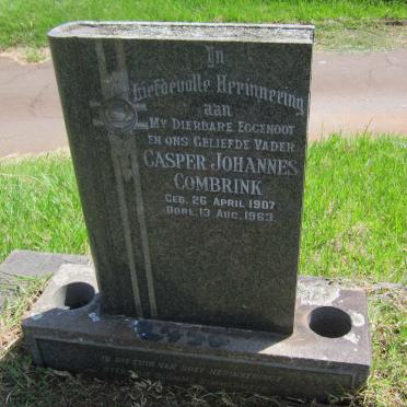 COMBRINK Casper Johannes 1907-1963