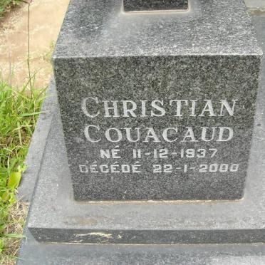 COUACAUD Christian 1937-2000
