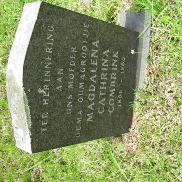COMBRINK Magdalena Cathrina 1886-1965