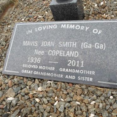 SMITH Mavis Joan nee COPELAND 1936-2011