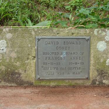 CONEY David Edward 1938-1969