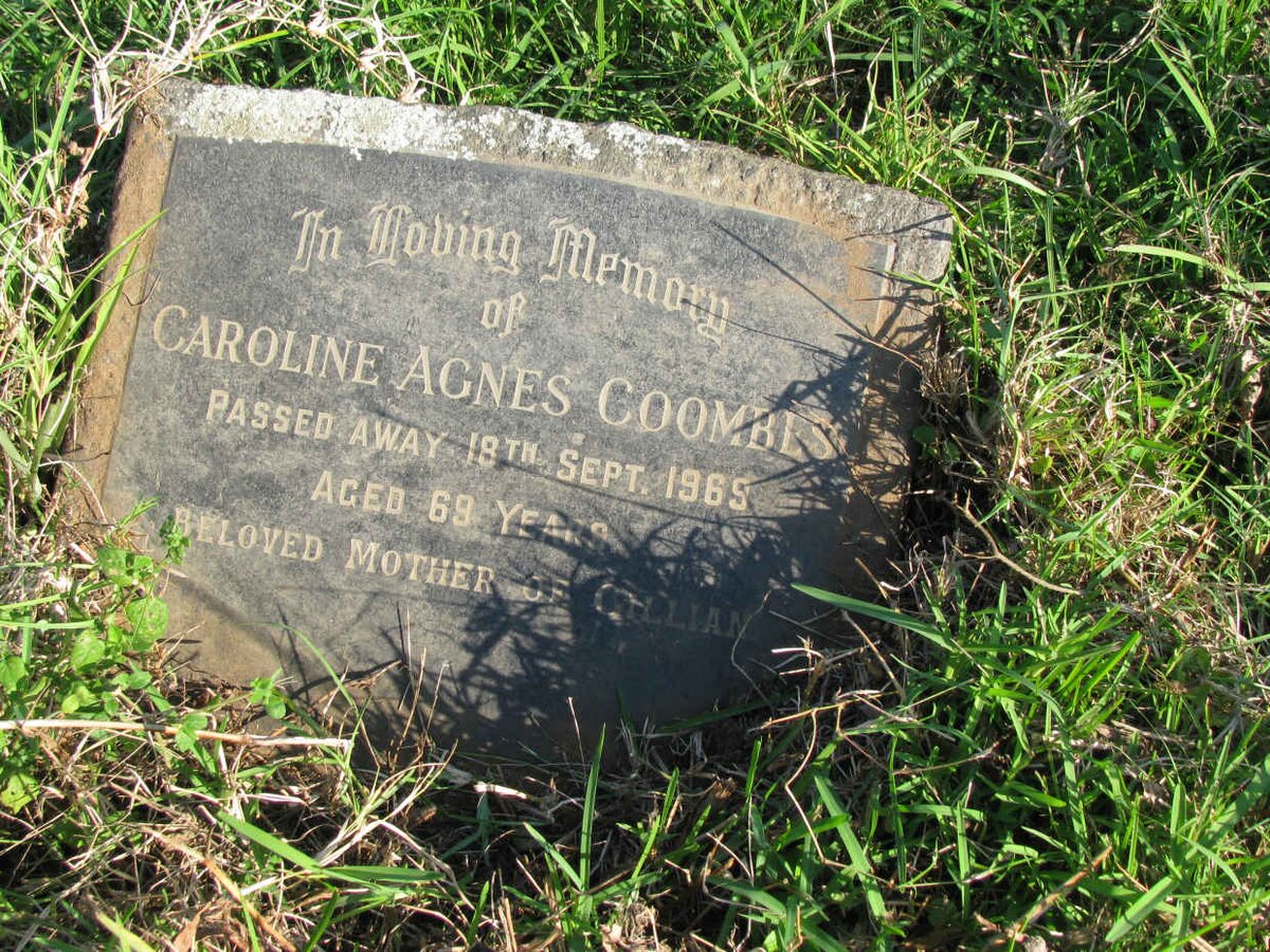 COOMBES Caroline Agnes -1969