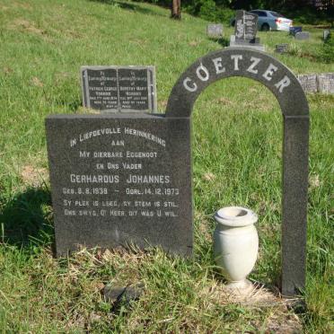 COETZER Gerhardus Johannes 1939-1973