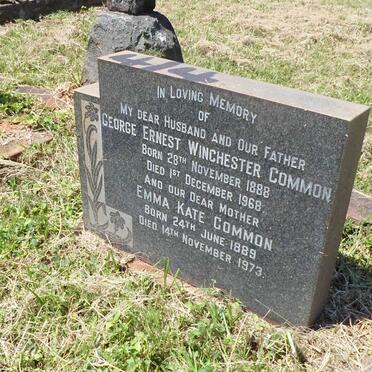 COMMON George Ernest Winchester 1888-1968 &amp; Emma Kate 1889-1973