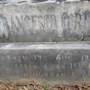 CORTESE Francesco 1909-1957