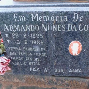 COSTA Armando Nunes, da 1925-1985 