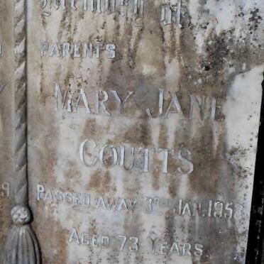 COUTTS Mary Jane -1953