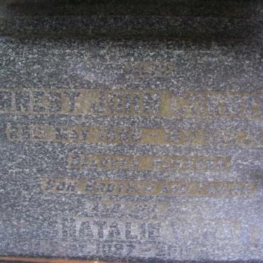 CORNELIUS Ernest John 1880-1954 &amp; Natalie Vera 1887-1990