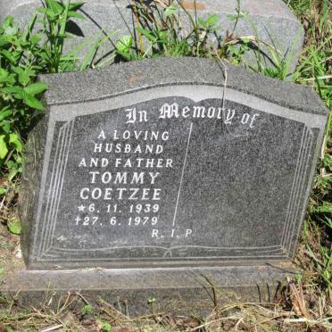 COETZEE Tommy 1939-1979