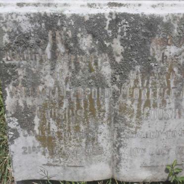 COUSINS William Leopold -1950 &amp; Florence Maud -1965