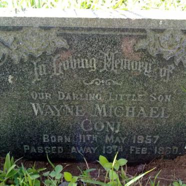 CONI Wayne Michael 1957-1960