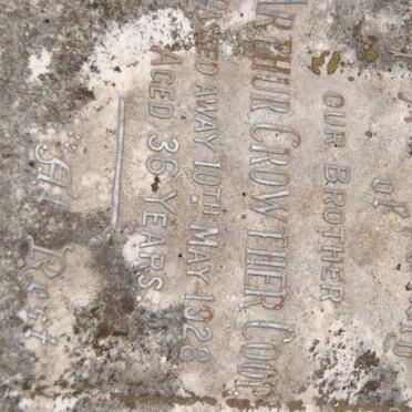 COOP Arthur Crowther -1928