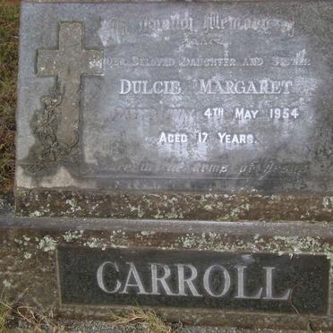 CARROLL Dulcie Margaret -1954