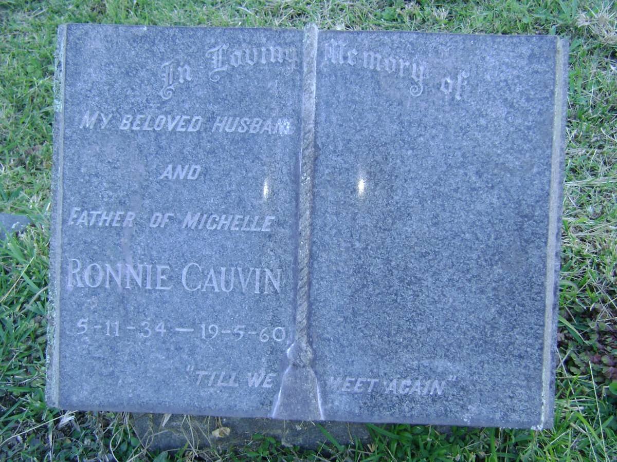 CAUVIN Ronnie 1934-1960