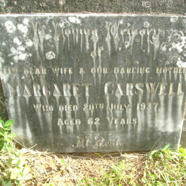 CARSWELL Margaret -1937