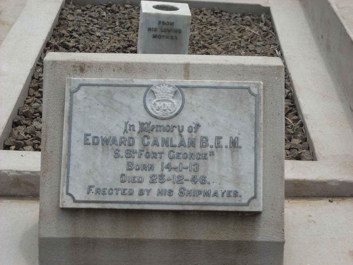 CANLAN Edward 1913-1946