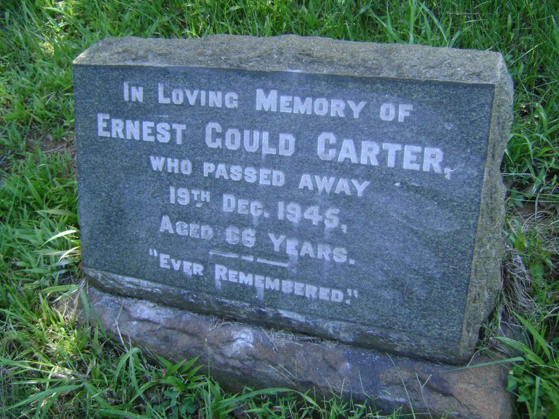 CARTER Ernest Gould -1945