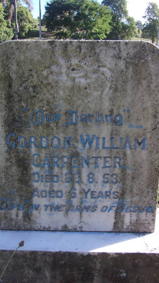 CARPENTER Gordon William -1953