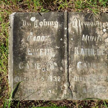 CAMERON Ewen -1932 &amp; Kathleen 1947