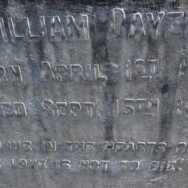 CAYZER William 1847-1931