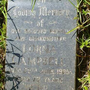 CAMPBELL Lorna -1985