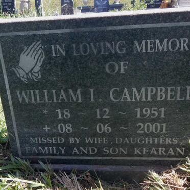 CAMPBELL William I. 1951-2001