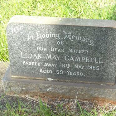 CAMPBELL Lilian May -1955