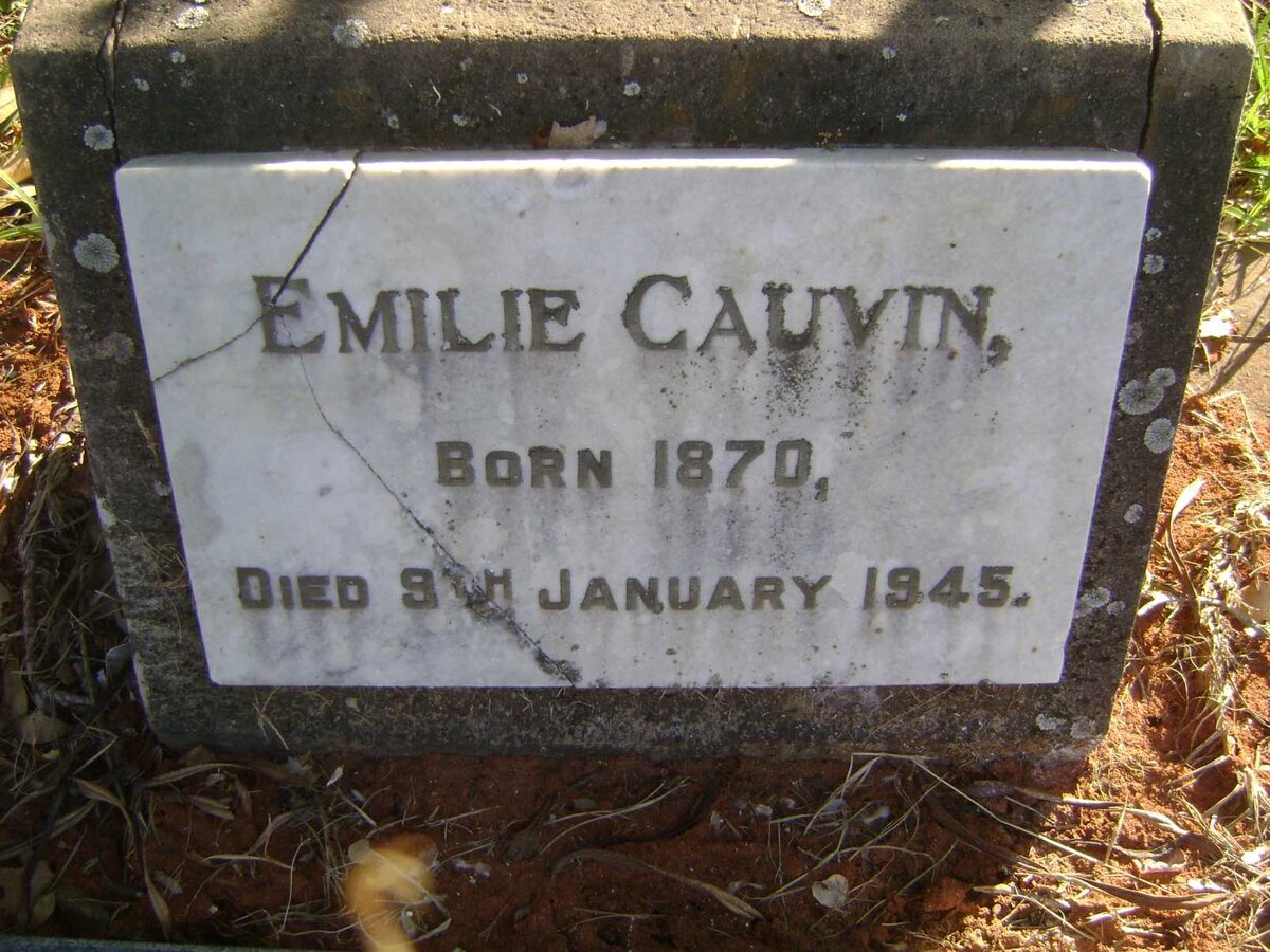 CAUVIN Emilie 1870-1945