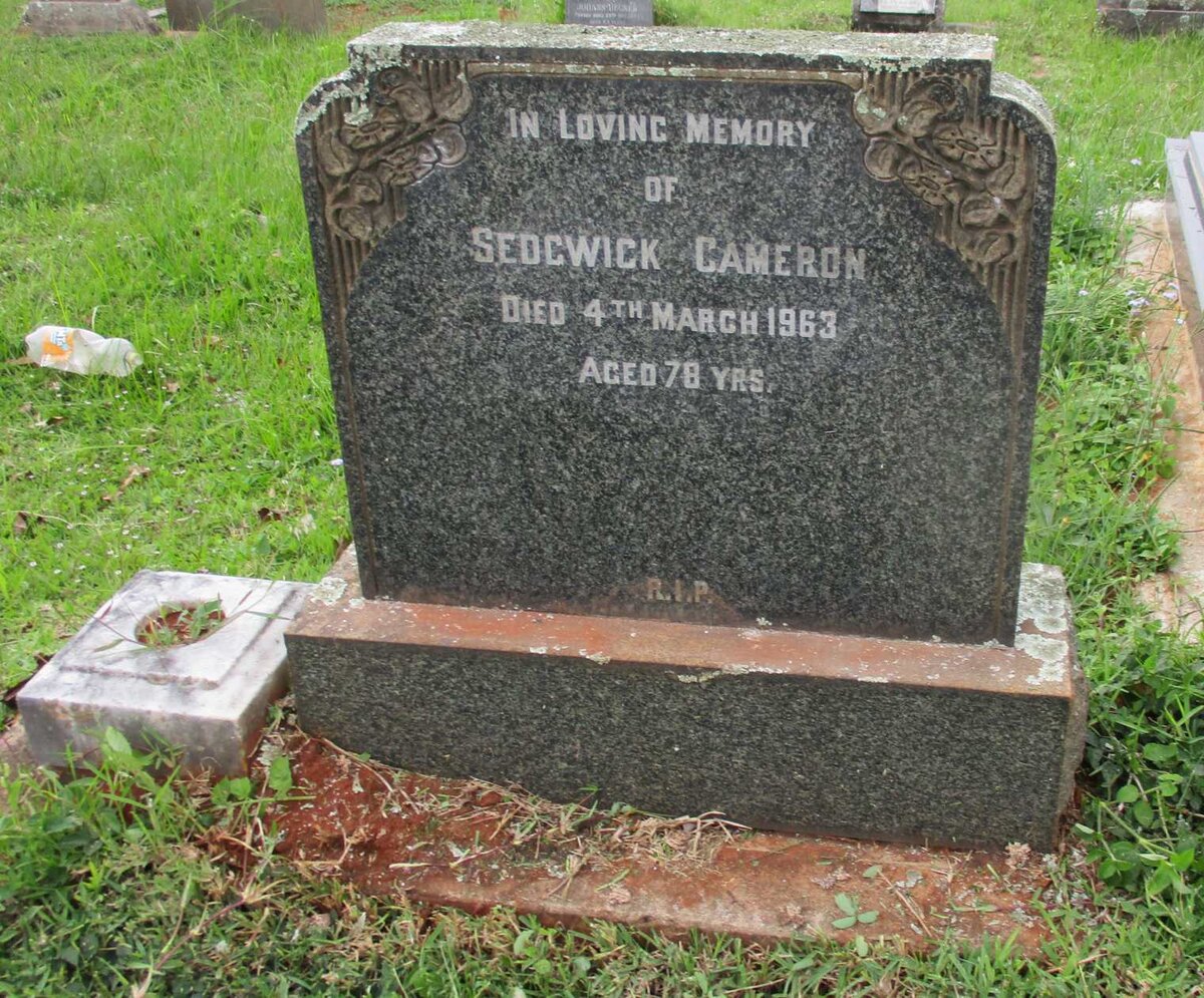 CAMERON Sedgwick -1963