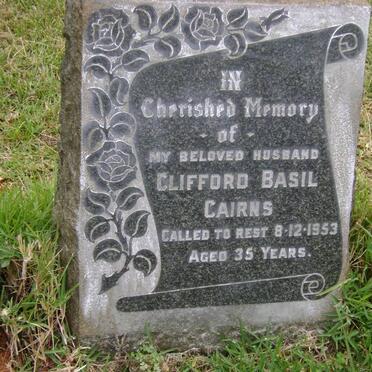 CAIRNS Charles Joseph -1961 &amp; Helen Harriet -1961 :: CAIRNS Clifford Basil-1953