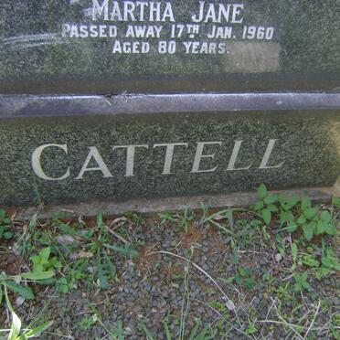 CATTELL Sidney Edward -1958 &amp; Martha Jane -1960 :: CATTELL Lottie Ina -1945