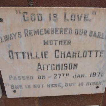 AITCHISON Ottillie Charlotte -1971