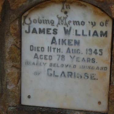 AIKEN James William -1945