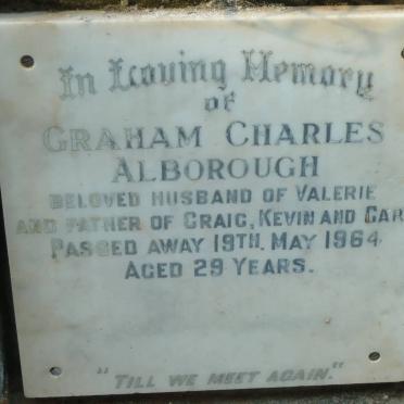 ALBOROUGH Graham Charles -1964