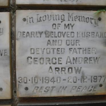 ARROW George Andrew 1940-1977