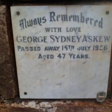 ASKEW George Sydney -1956