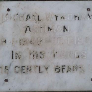 ASHMAN Michael Wyndham 1948-1983