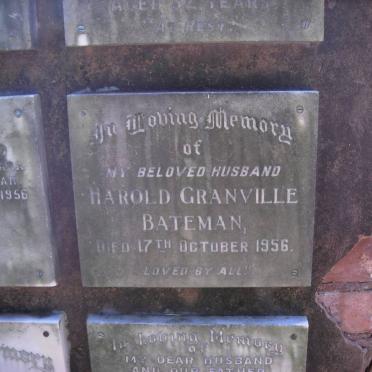 BATEMAN Harold Granville -1956