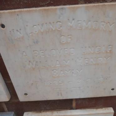 BAYLY William Henry 1895-1971